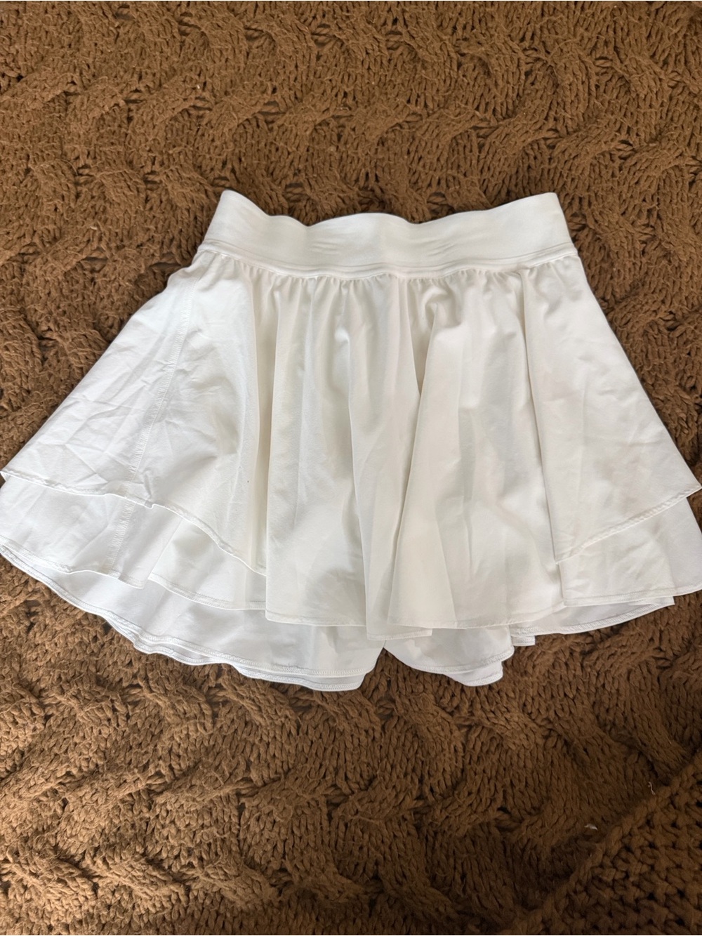 lululemon athletica White Tiered Mini Skort - Picture 2 of 4